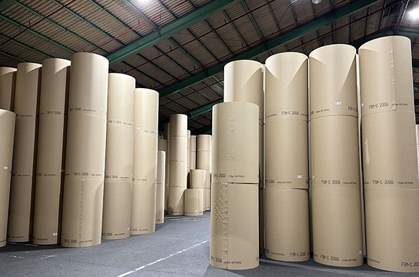 Containerboard base paper