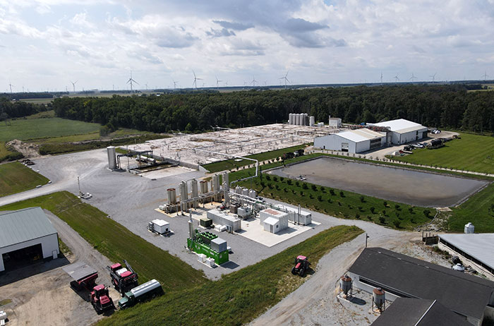 Biomethane production and sales business in the U.S.