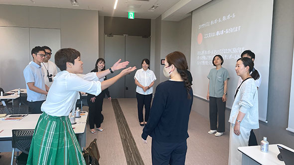 Scene from a workshop