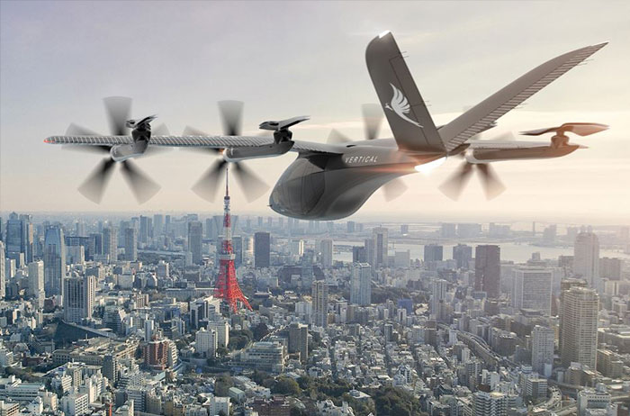 Vertical Aerospace社のeVTOLイメージ図