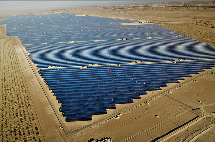 スワイハン太陽光発電所（アラブ首長国連邦）
