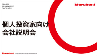 個人投資家向け説明会